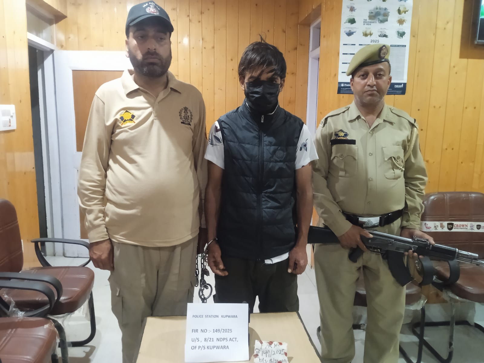 Police arrests drug peddler in Kupwara 1
