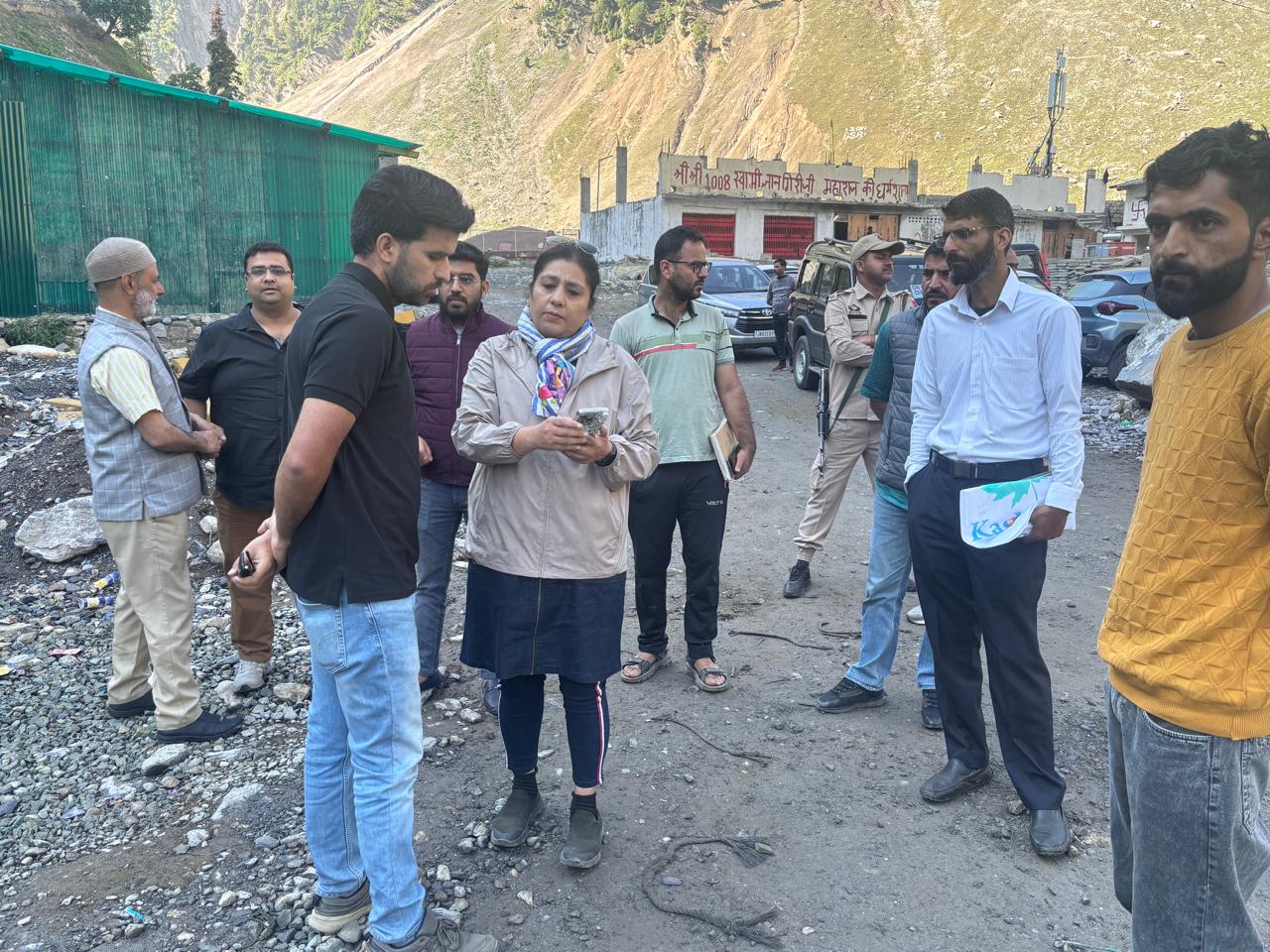 DG Rural Sanitation visits Baltal reviews preparations for Shri Amarnathji Yatra 2025