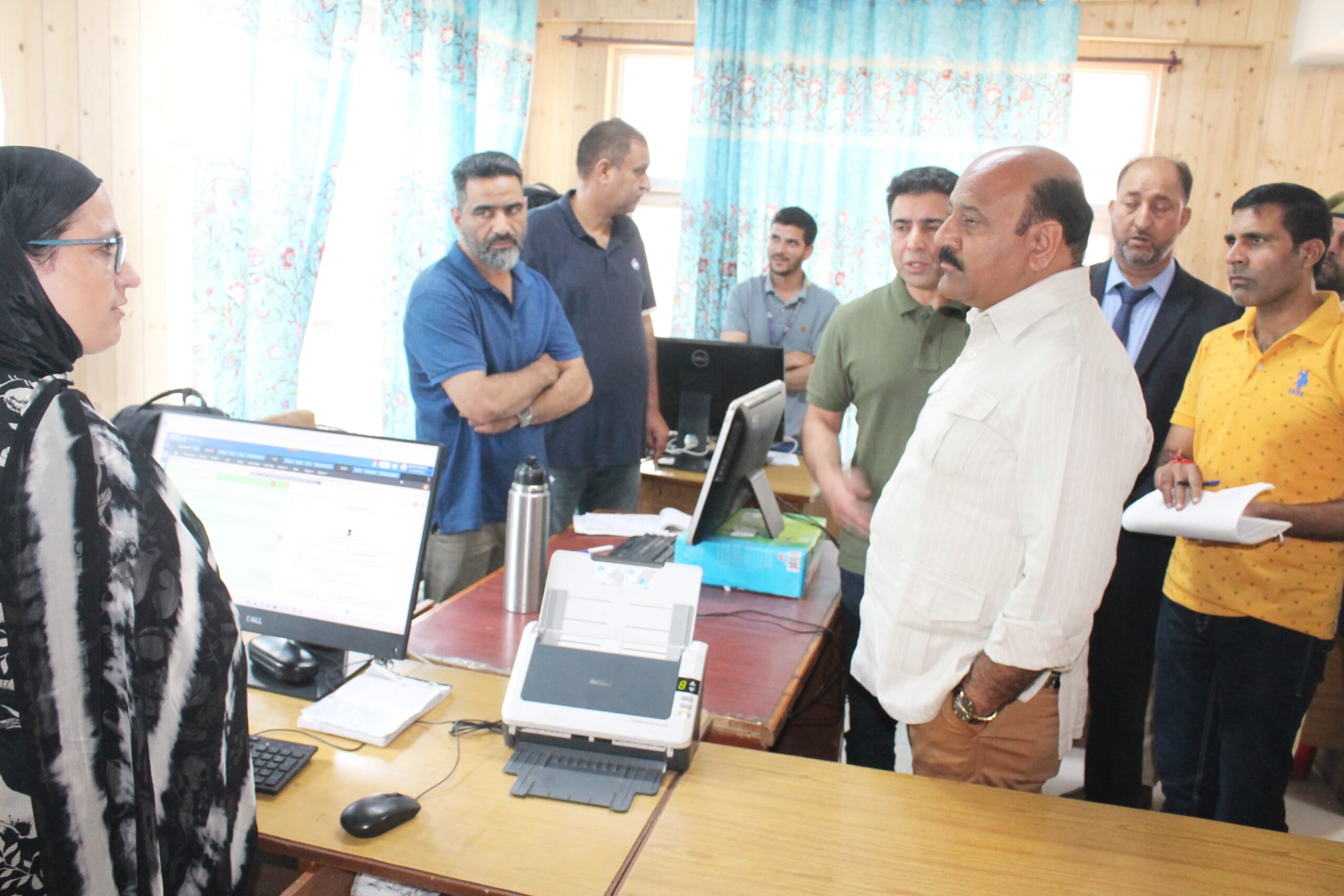 Dy CM pays surprise visit to Labour Commissioner Office in Srinagar 12 scaled