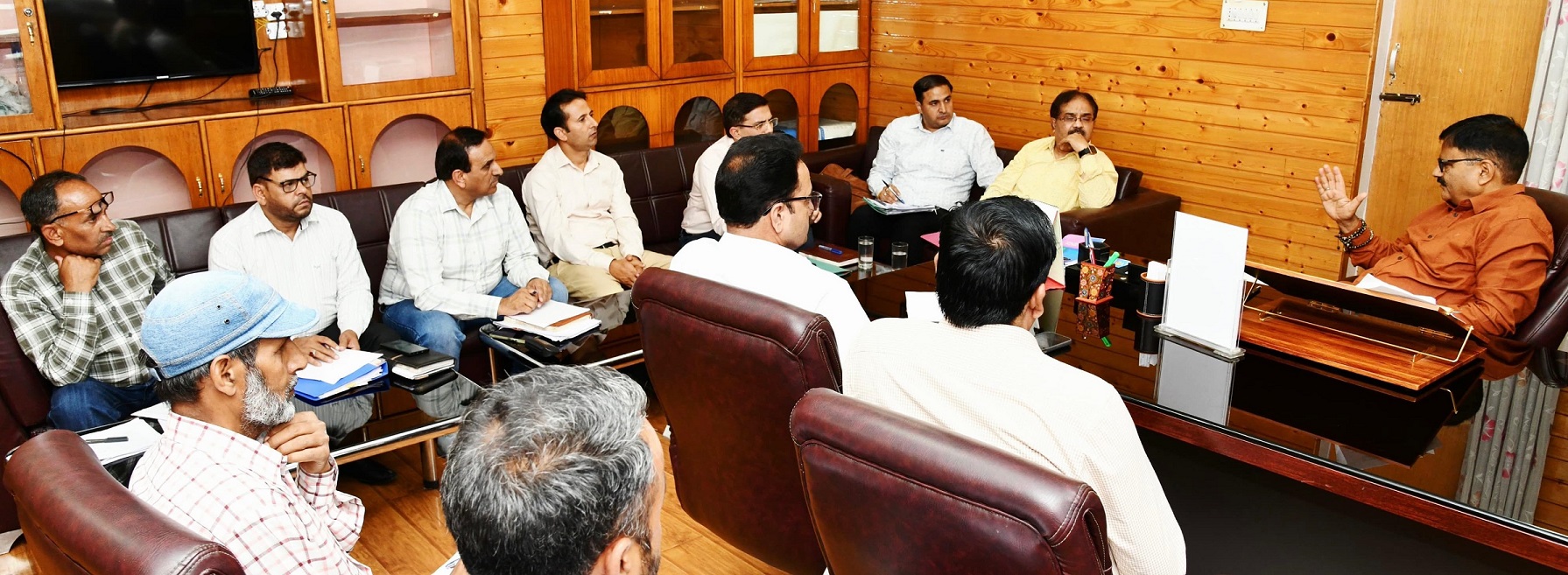Rana reviews water supply schemes in Pir Panjal region 17