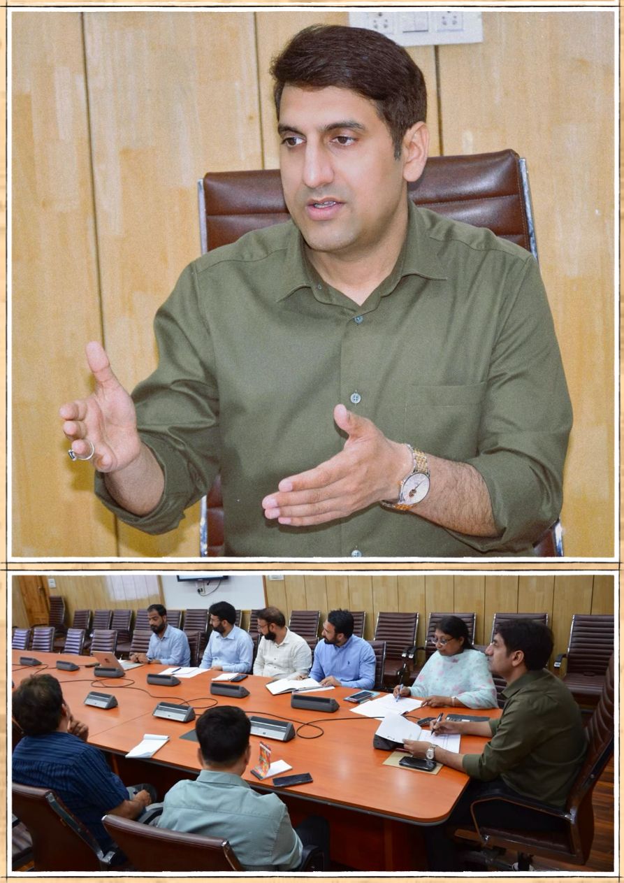 Secretary RDD reviews progress on JKRLM initiatives 23