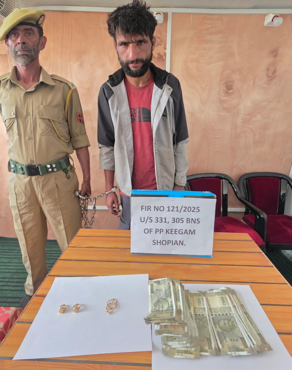 Theft case in Shopian