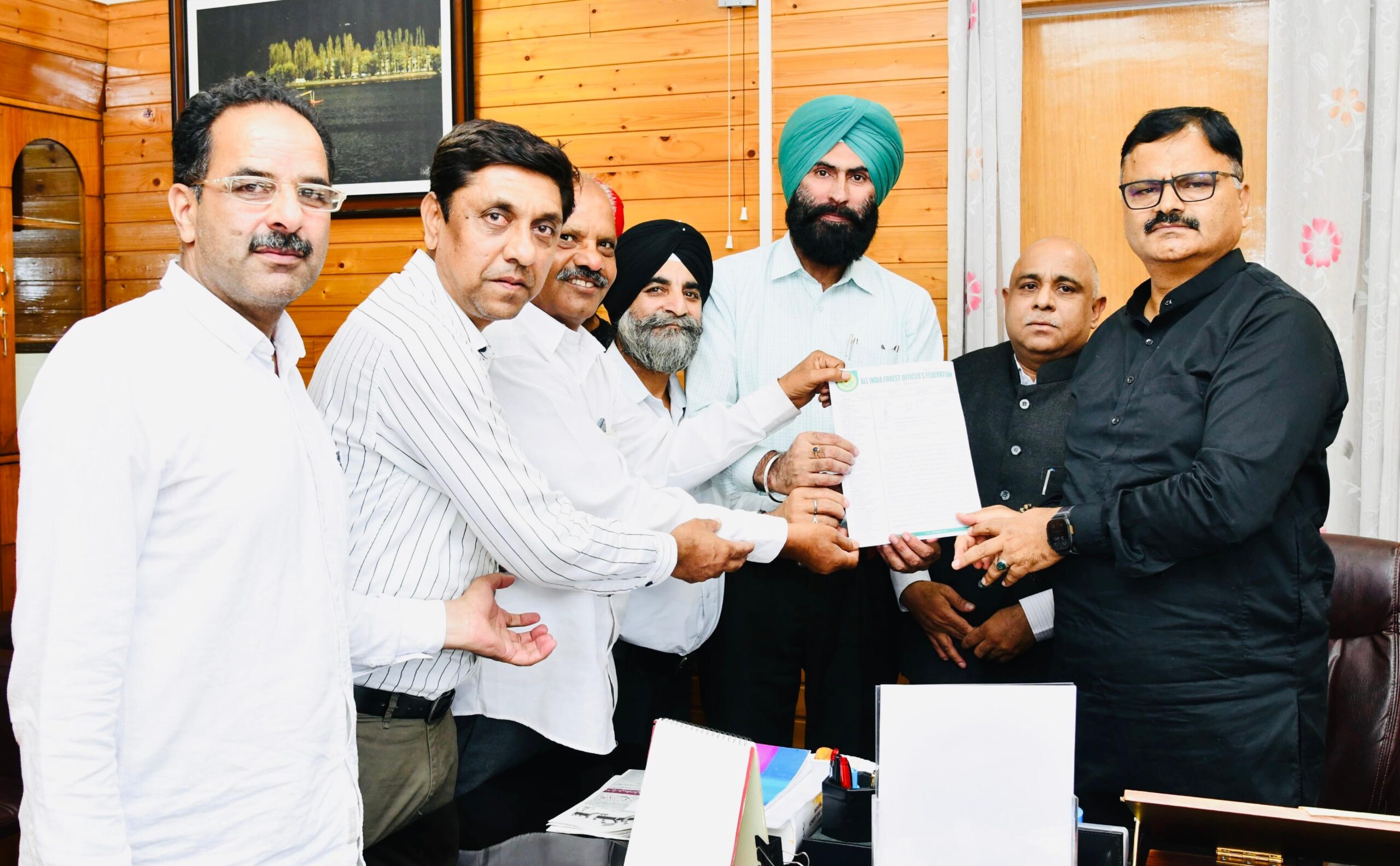 AIFOF office bearers call on Forest Minister 18 scaled