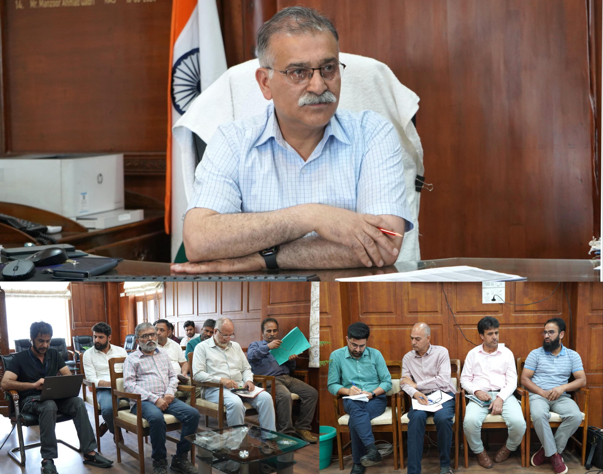DDC Bandipora reviews progress of Revamped Distribution Sector Scheme scaled