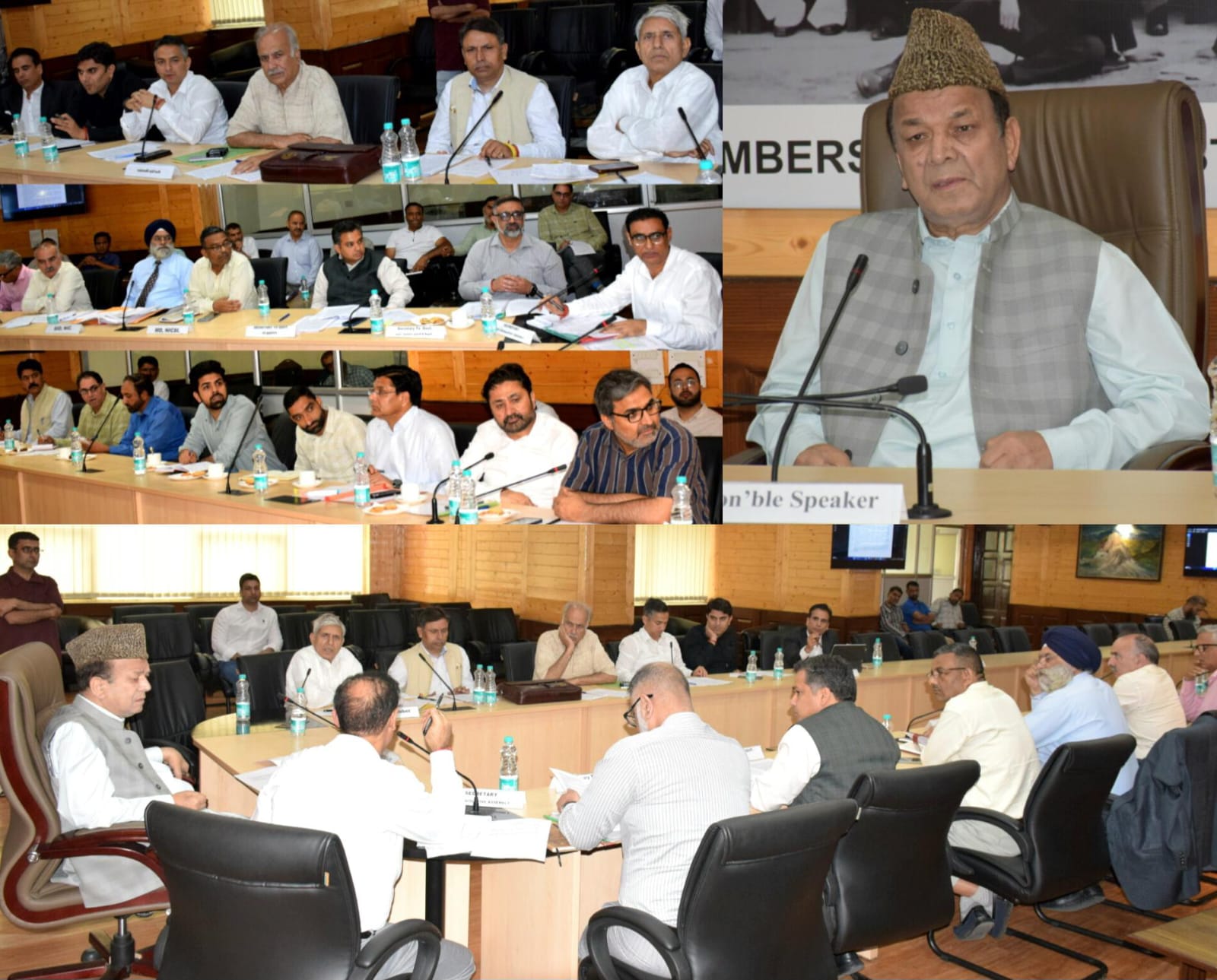 Speaker chairs High Level Apex Committee meet at Srinagar reviews NeVA implementation 23 1