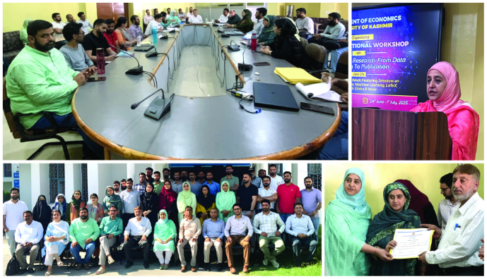 Week long workshop on tech driven research concludes at KU