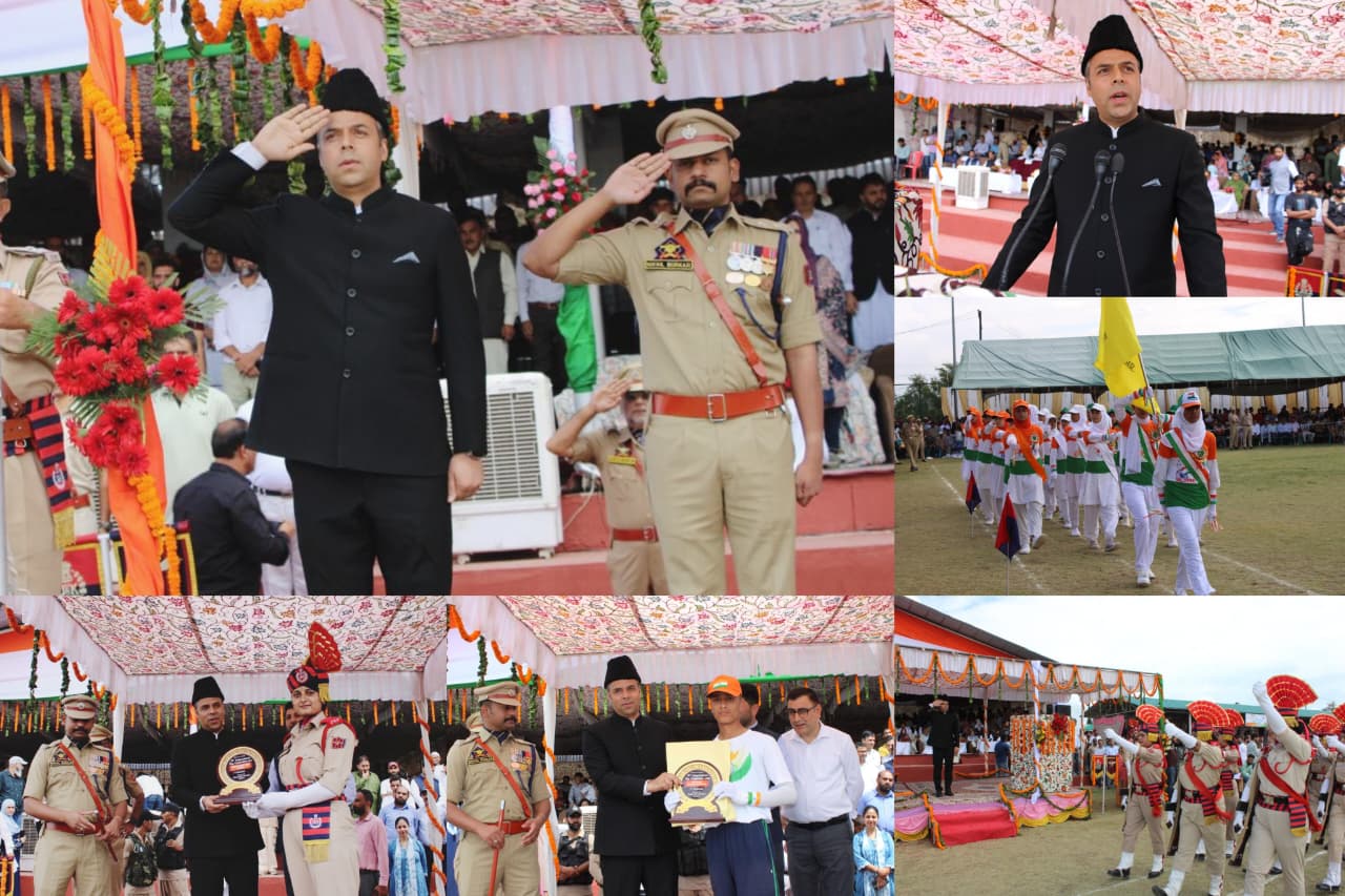 Budgam Kashmir observes 79th Independence Day in a spirit of unity patriotism