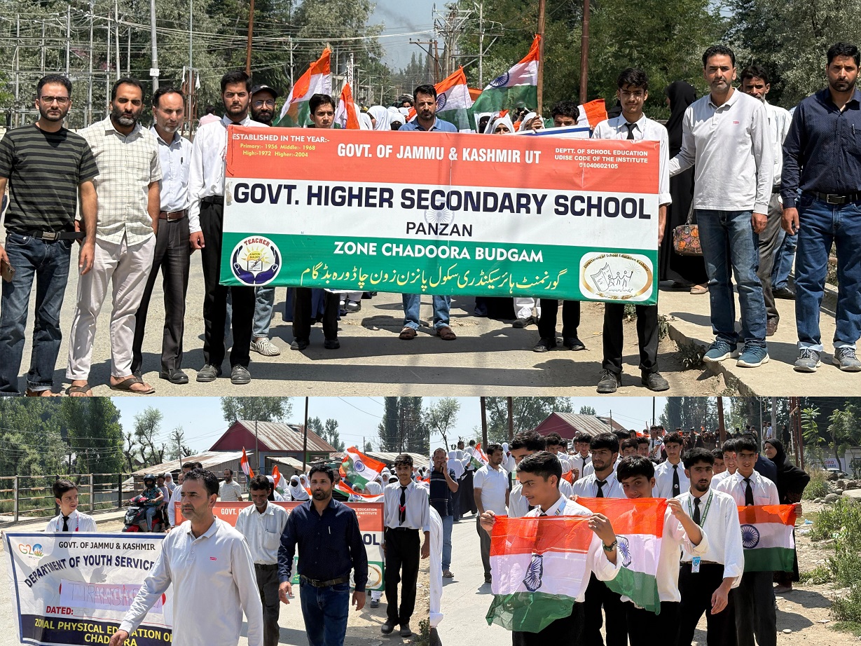 Har Ghar Tiranga Vibrant creative activities instill spirit of patriotism among students in Budgam