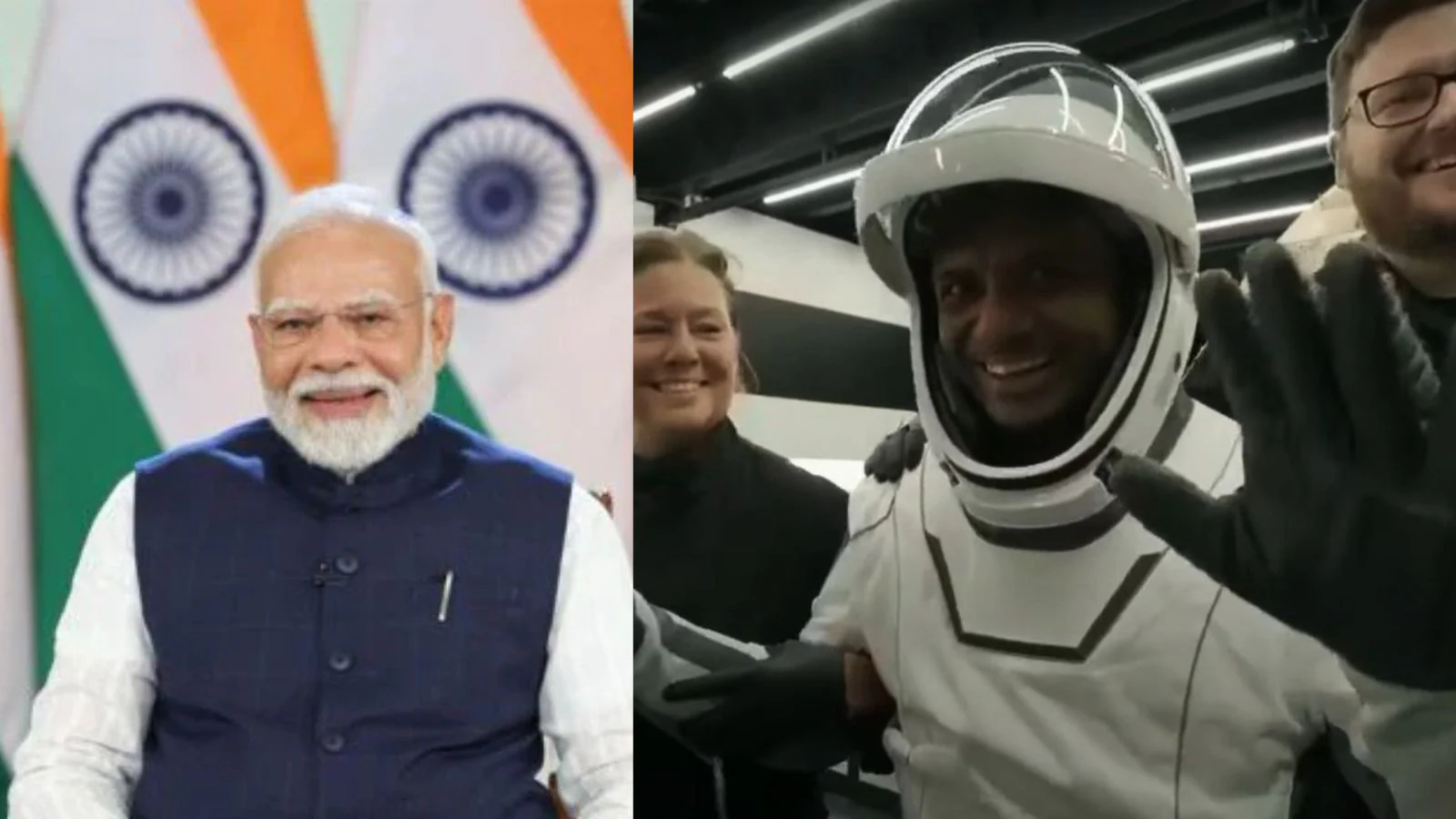 Shubhanshu Shukla Modi