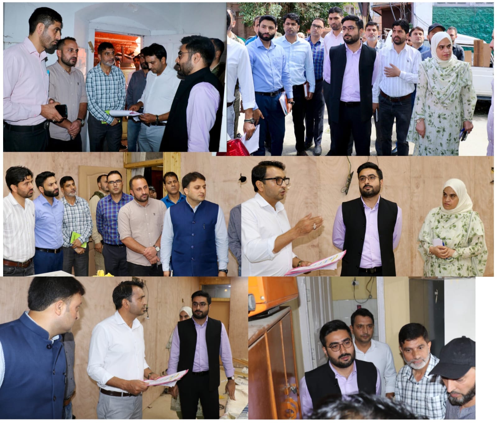DC Srinagar initiates infrastructure upgradation works at DC office