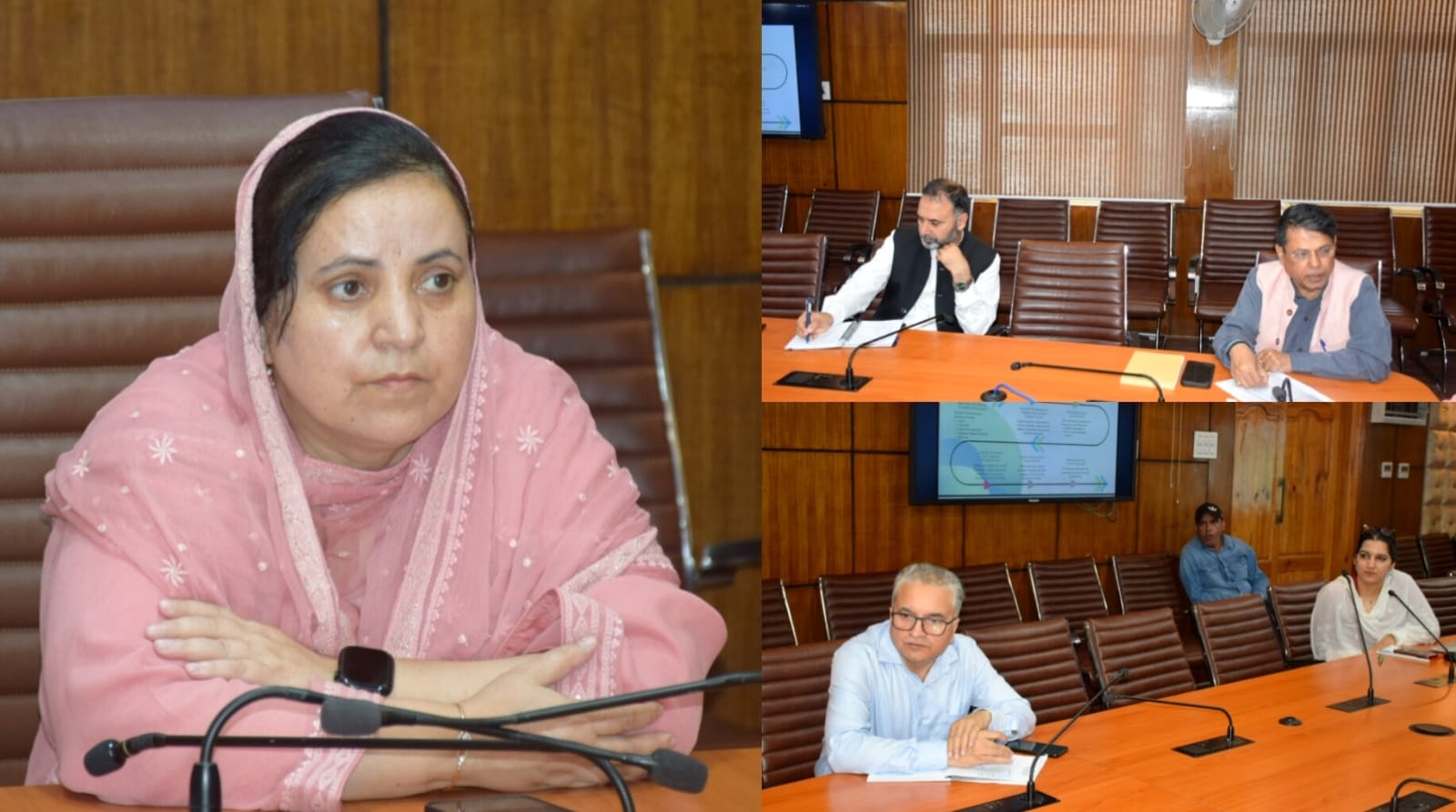 Sakeena Itoo reviews modalities for preparation of JK Private University Policy 2 1