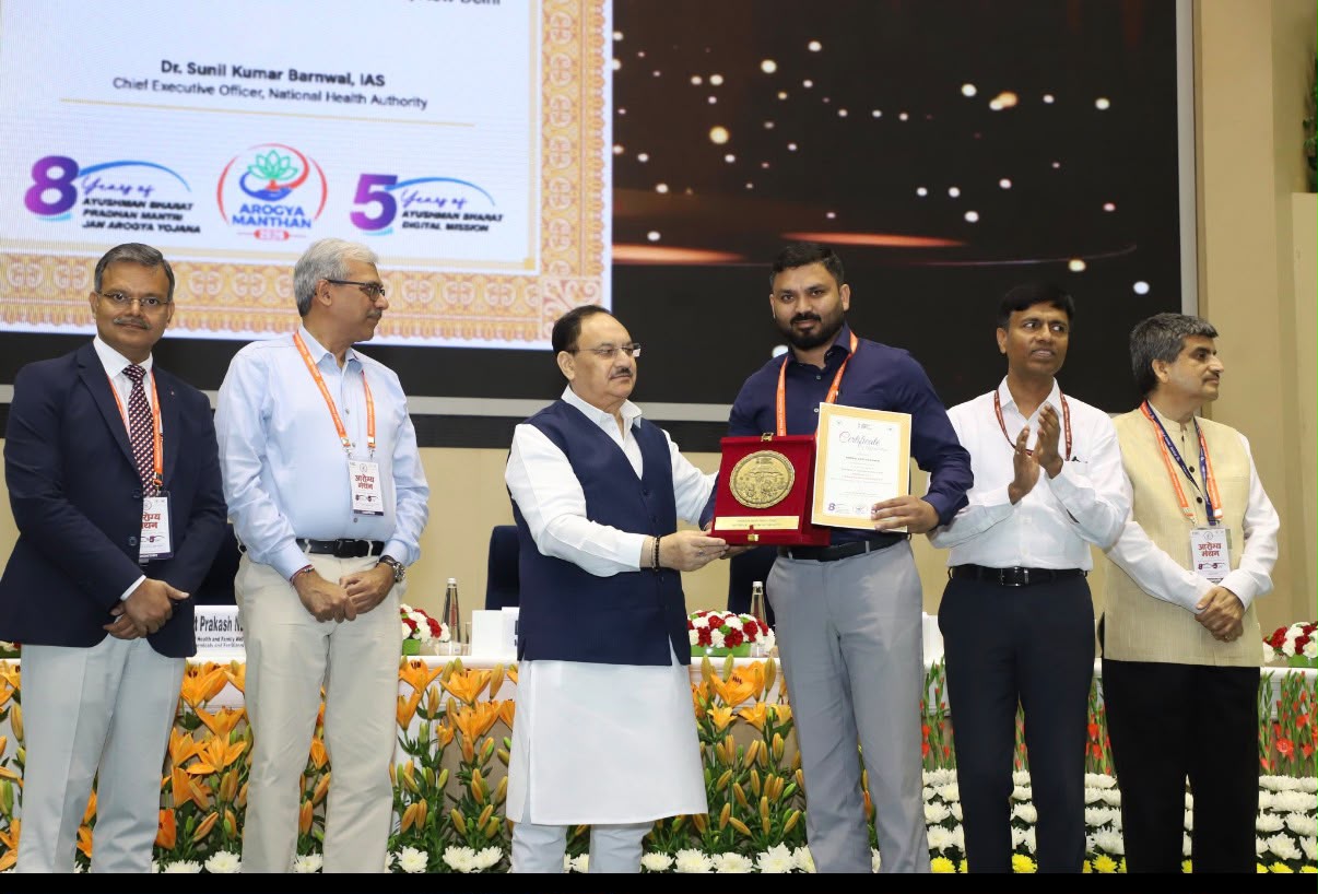 JK Recognised as %E2%80%98Best Performing UT at Aarogya Manthan 25