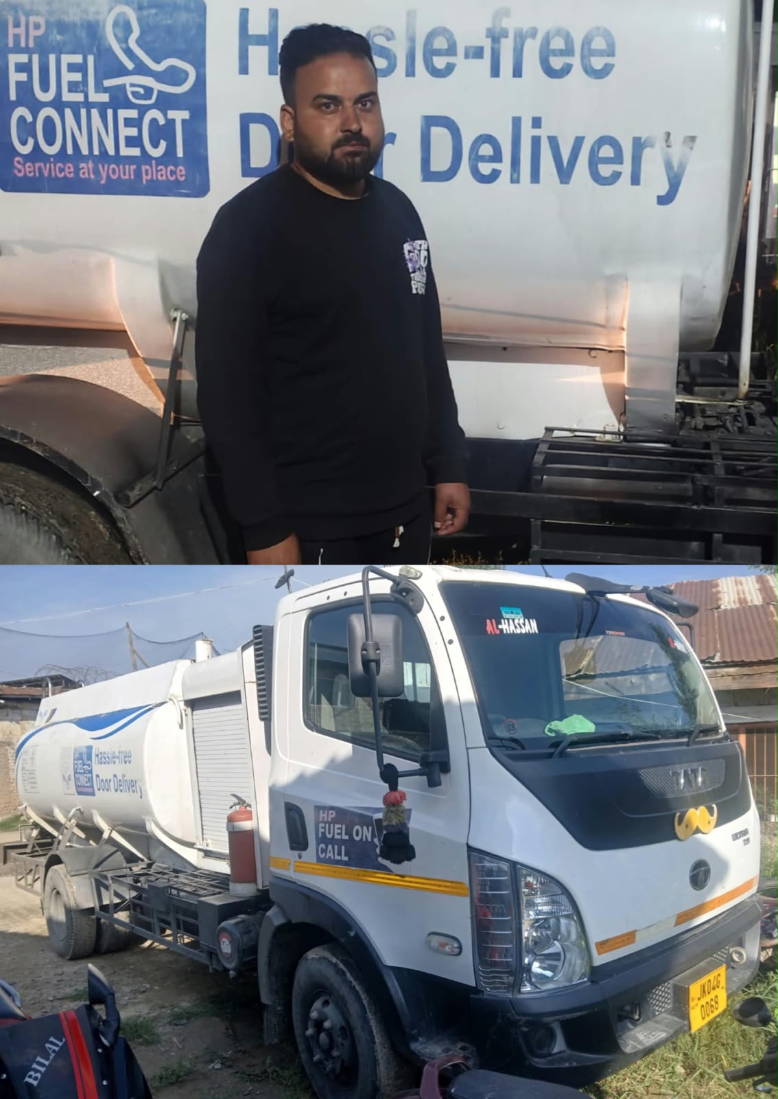 Oil tanker seized driver arrested in Sopore