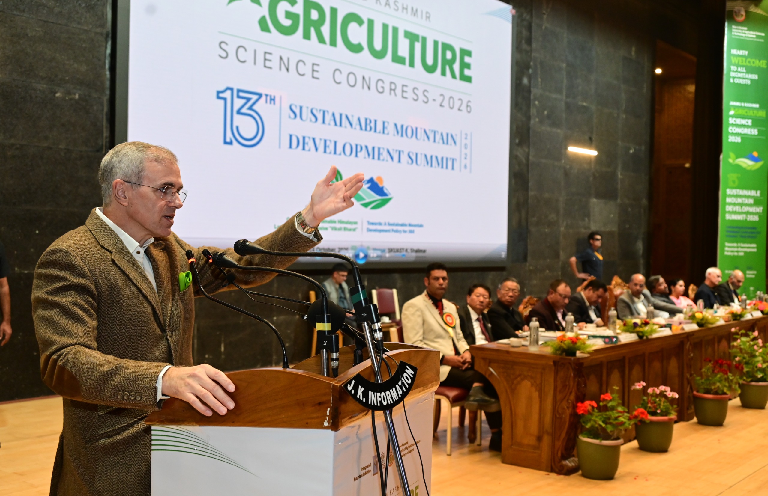 CM Omar Abdullah calls for practical actionable roadmap for sustainable mountain development 12